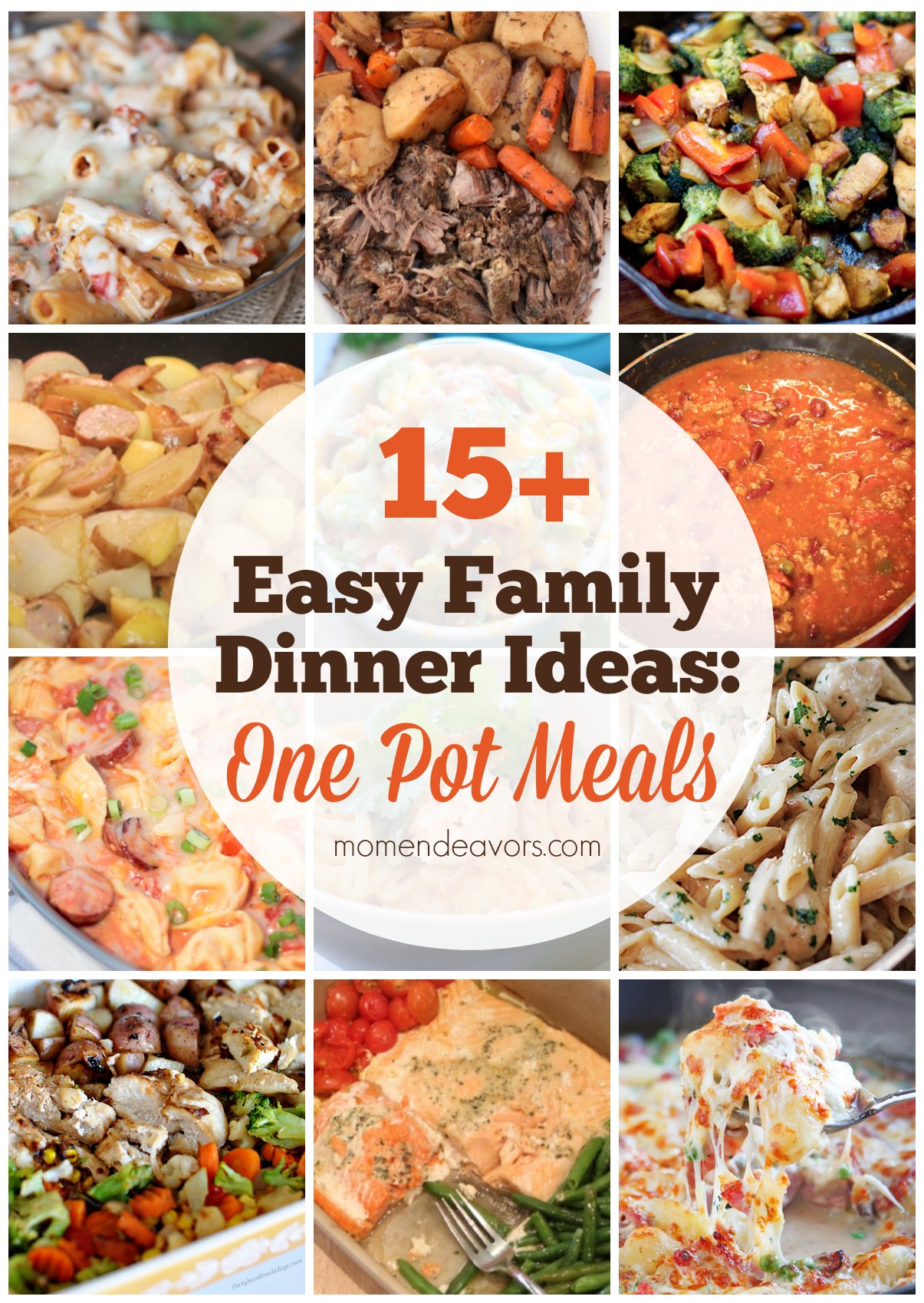 4 easy family dinners to serve your family this week!